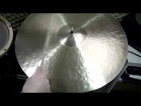 22 Rustico NP Ride, 2349g - Handcrafted cymbals by Craig Lauritsen