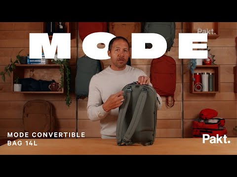 NEW MODE Convertible Bag 14L: Feature Walkthrough and Behind the Design