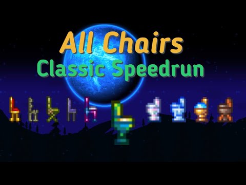 Terraria 1.4 All Chairs% in 4:16:23 | Random Seed Speedrun
