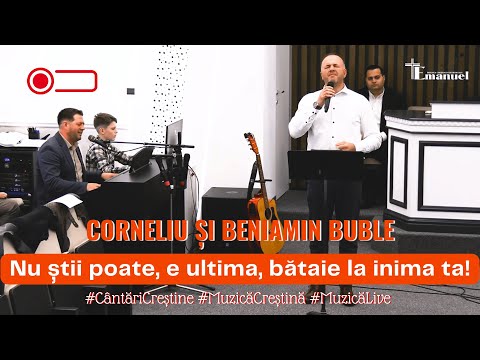 Ești trist și frământat - Corneliu și Beniamin Buble [Vei plânge amarnic dar fără rost] Live session