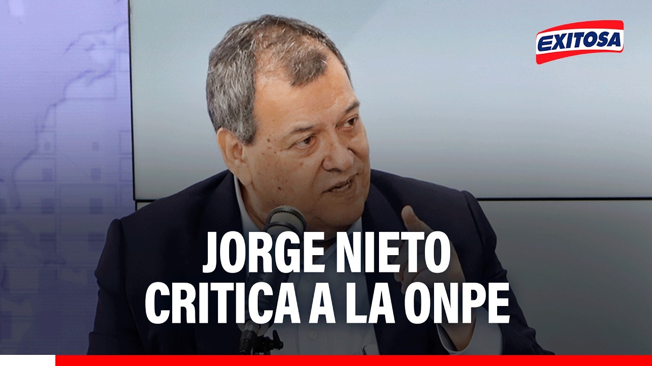 🔴🔵 Jorge Nieto: "No puede ser ue el día más importante de su trabajo no lo hagan a la perfección"