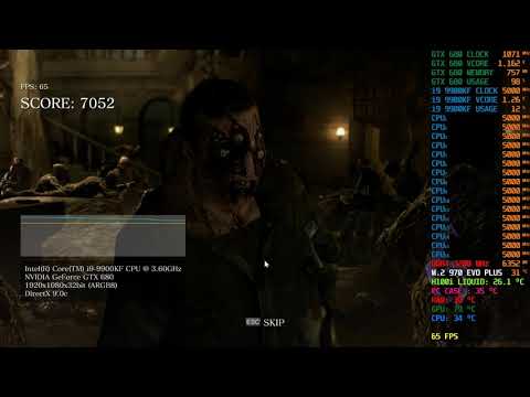 GTX 680 GAME BENCHMARK i9 9900KF