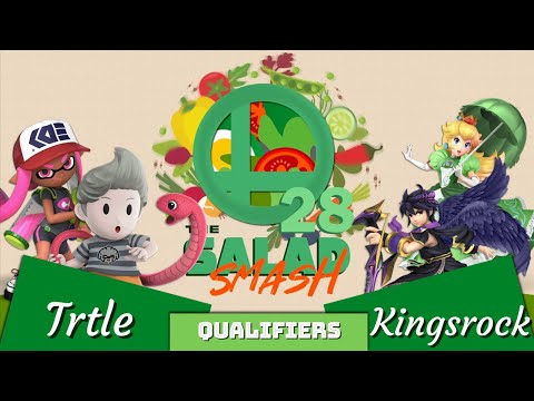 The Salad Online 28 - Trtle (Lucas/Inkling) vs Kingsrock (Peach/Dark Pit) - Ultimate Losers T8 Qual