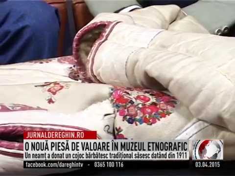 O NOUĂ PIESĂ DE VALOARE ÎN MUZEUL ETNOGRAFIC (2015 04 03)