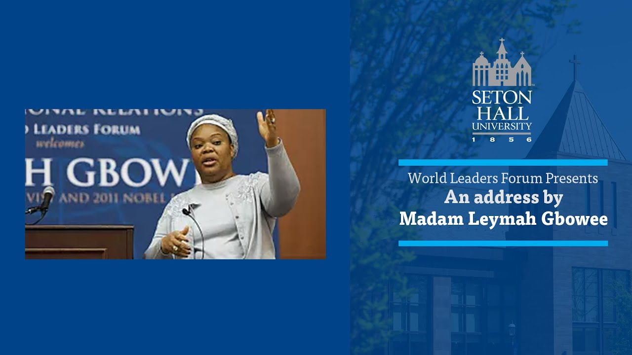 Nobel Peace Prize Laureate Leymah Gbowee