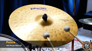 Video thumbnail for MW-Vintage.pl - Paiste 400 Power Ride 4K by MW-Vintage