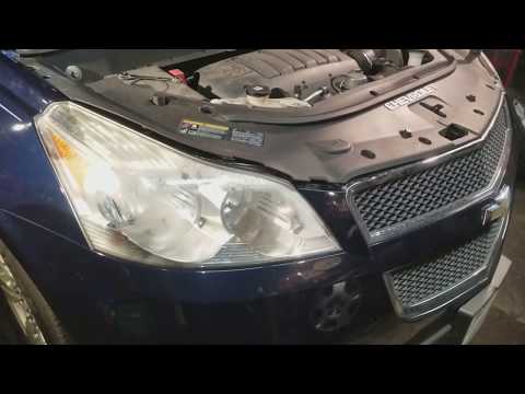 How to Replace Chevy Traverse Hi Beam Headlight, the Easy Way