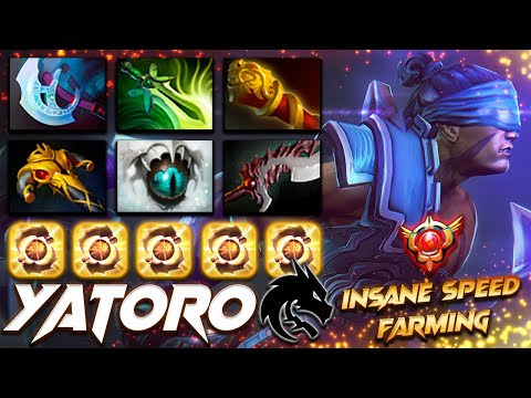 Yatoro Anti-Mage Insane Farming Speed Magina - Dota 2 Pro Gameplay [Watch & Learn]