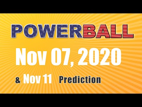 Winning numbers prediction for 2020-11-11|U.S. Powerball