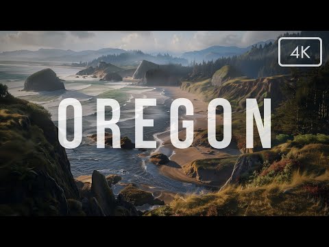 THE OREGON COAST 4K 🟩 Scenic Relaxation Film