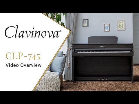 Обзор цифрового пианино Yamaha CLP-745