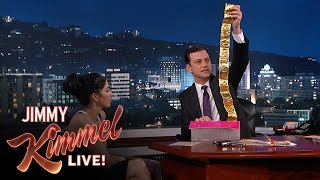 Jimmy Kimmel Goes Through Sarah Silverman's Purse video