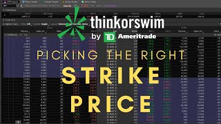 Picking Your Option Strike Price || Day Trading Options