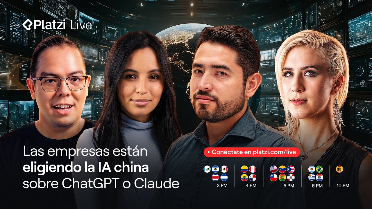 Las empresas están eligiendo la IA china sobre ChatGPT o Claude 🎬 Platzi Live