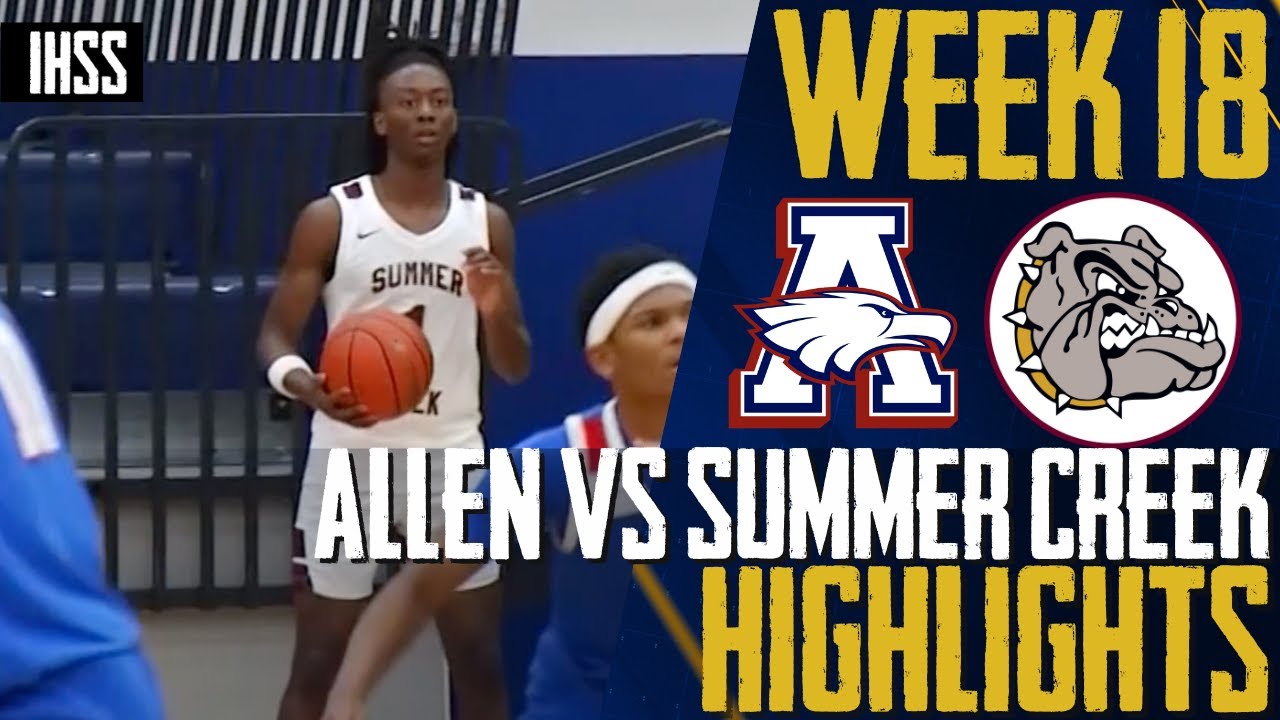 Allen Eagles Dominate Summer Creek 94-67 | High School Basketball Highlights