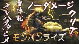 [モンハンライズ]参加者にナルハタタヒメノーダメージクリアを振られた結果www[参加型配信切り抜き]