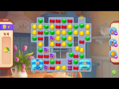 Homescapes Level 8512 - NO BOOSTERS 🏠 | SKILLGAMING ✔️