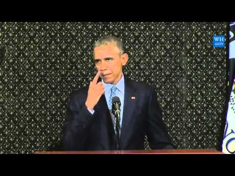 Obama Speaks About Political Dignity