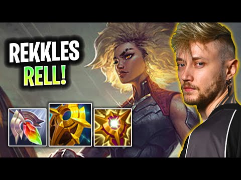 REKKLES PERFECT GAME WITH RELL! | LR Rekkles Plays Rell Support vs Poppy!  Season 2025