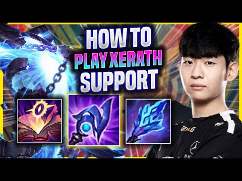 LEARN HOW TO PLAY XERATH SUPPORT LIKE A PRO! - KT Life Plays Xerath SUPPORT vs Thresh! |