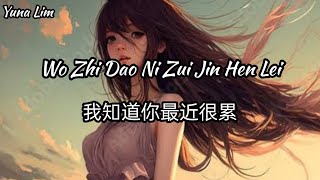 Download lagu Wo Zhi Dao Ni Zui Jin Hen Lei 我知道你最近很累 Ren Xia 任夏 Lyrics mp3