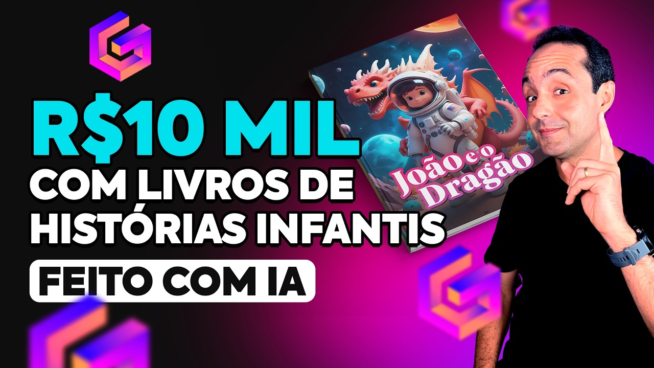 Criando histórias infantis com IA | Fature R$ 10 mil | PASSO A PASSO