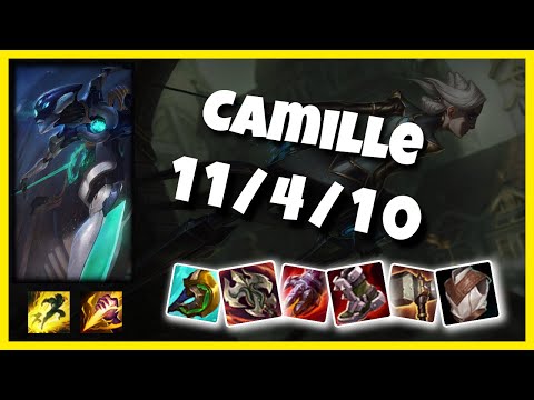 Camille vs Rek'Sai NA Challenger JUNGLE (11/4/10) Gameplay Replay - Patch 10.24