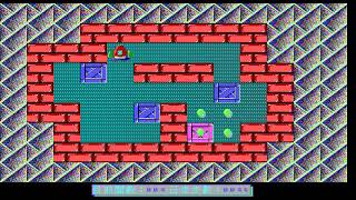 Sokoban (倉庫世家), DOS, 1990, Puzzle, SoftStar