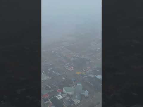 Primera nevada, julio 2026🇦🇷 Puerto San Julián Patagonia Argentina #videodronesanjulian