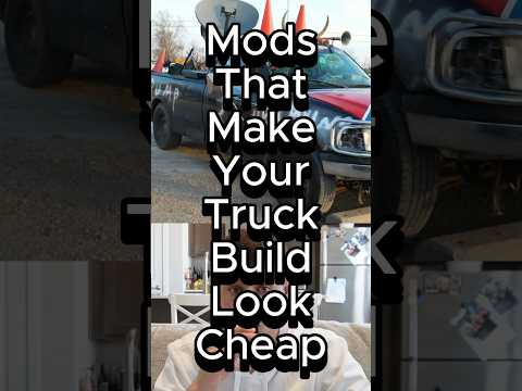 Truck Mods That Make Your Build Look Cheap😭 #truck #trucks #truckmods #diesel #dieseltrucks