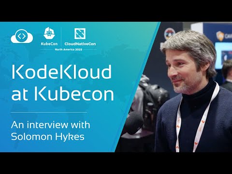 Exclusive Interview with Solomon Hykes, Founder of Docker | KubeCon 2023 | KodeKloud