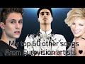 My top 60 other songs from Eurovision artists l ...