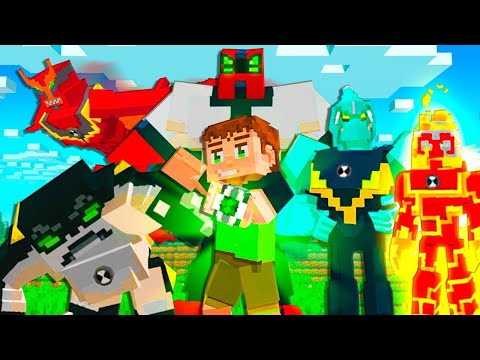 BEN 10 MİNECRAFT EFSANE BAŞLAGIÇ! 😱 - Minecraft