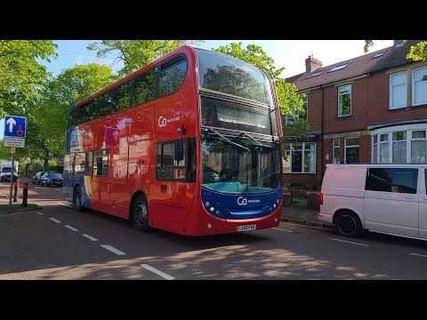 *VERY RARE ON THE 52* East Gateshead Orbit 52 - Go North East 6955 - LX09 FAK