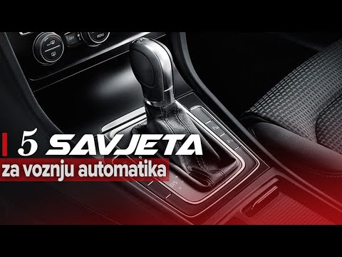 5 SAVJETA za uspjesnu voznju AUTOMATSKOG MJENJACA!