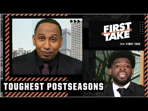 Stephen A. & PK Subban debate the TOUGHEST postseasons in sports 🍿  | First Take