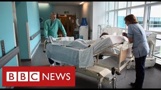 Hospitals approach “critical point” as millions wait for routine treatment - BBC News