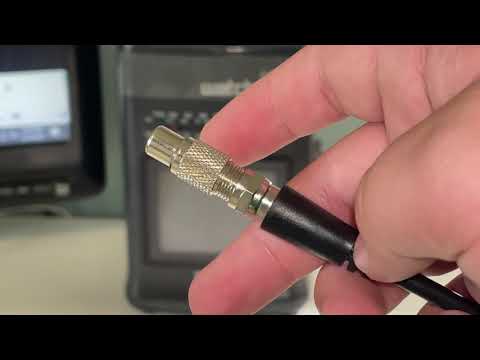 Sony MEGA Watchman FD-510 and How To Hook Stuff Up To It