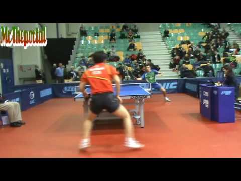 Table Tennis   Hao Shuai Vs Mihai Bobocica   Coach Camera