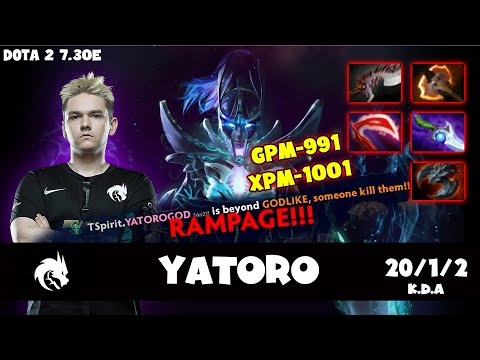 Yatoro - Phantom Assassin Carry Highlights | 7.30e Update patch | Dota 2 Pro Gameplay