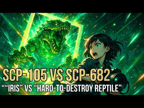 SCP-105 vs SCP-682-“Iris” vs “Hard-to-Destroy Reptile”