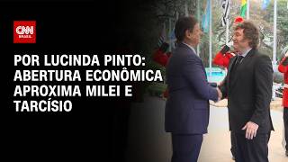 Vídeo: Análise: Abertura econômica aproxima Milei e Tarcísio de Freitas | AGORA CNN