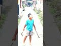 viral seseorang anak kecil membawa golok