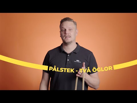 Så knyter du en pålstek med två öglor – Dubbel styrka & säkerhet!