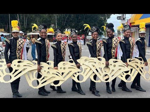 Coreográfico da Banda marcial FENIX no Concurso de Bandas e Fanfarras CONFAMCRUZ 2024