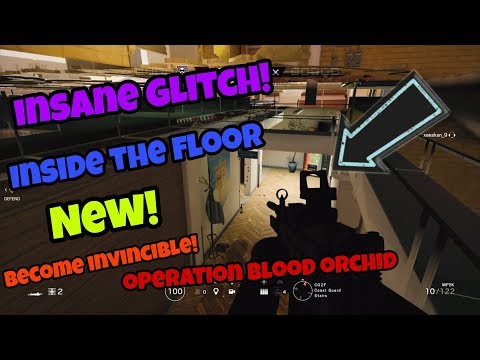 Rainbow six siege glitch become invincible (NEW) operation blood orchid PS4 xbox one