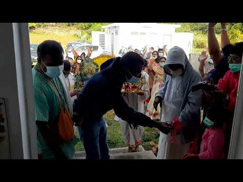 Sri Panch Tattva Mandir ISKCON, Mauritius. Sweet memories, 2021. Part 2.