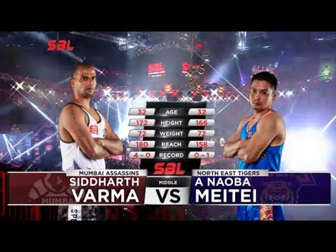 Siddharth Varma v/s A Naoba Meitei |  Mumbai Assassins v/s North East Tigers