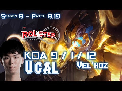 KT Ucal VEL'KOZ vs URGOT Mid - Patch 8.19 KR Ranked
