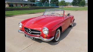 Video Thumbnail for 1958 Mercedes-Benz 190SL